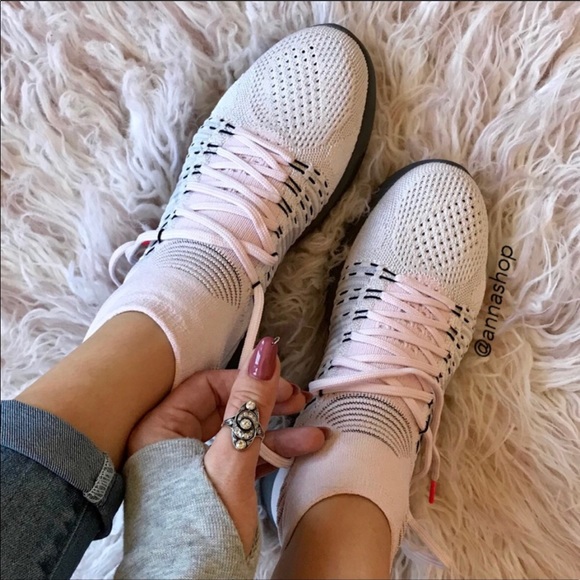 Nike Shoes - NWTNike lunarepic Flyknit pearl pink!